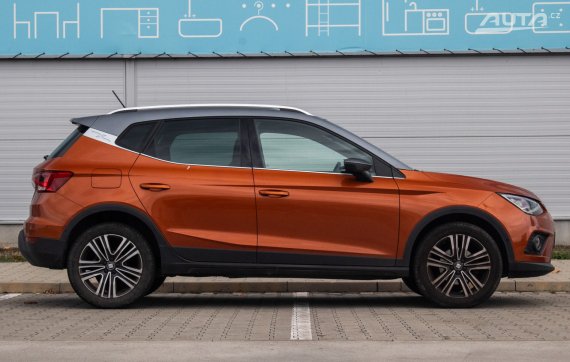 Seat Arona 1.0 TSI, 85kW (2018) / AJ NA SPLÁTKY / PROTIÚČET / 2018 oranžová