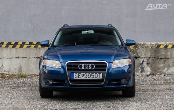 Audi A4 Avant 1.9 TDI, 85kW (2007) / AJ NA SPLÁTKY / PROTIÚČET / 2007 modrá