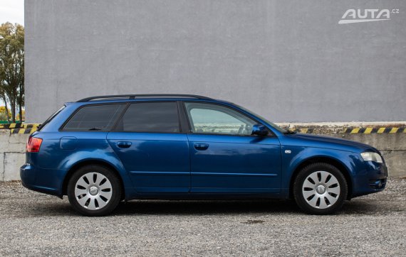 Audi A4 Avant 1.9 TDI, 85kW (2007) / AJ NA SPLÁTKY / PROTIÚČET / 2007 modrá
