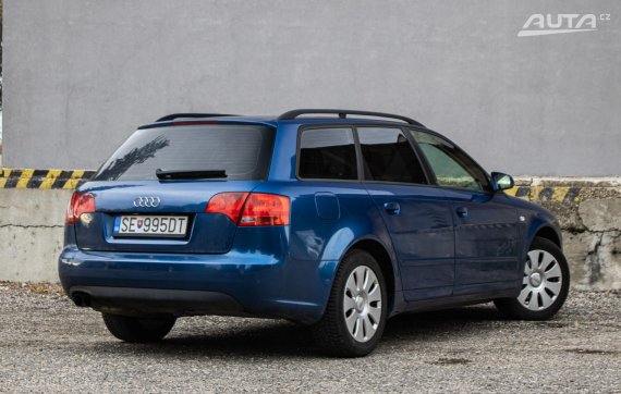 Audi A4 Avant 1.9 TDI, 85kW (2007) / AJ NA SPLÁTKY / PROTIÚČET / 2007 modrá