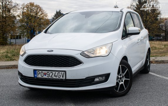 Ford Grand C-Max 2.0 TDCi A/T, 110kW (2015) / AJ NA SPLÁTKY / PROTIÚČET / 2015 bílá