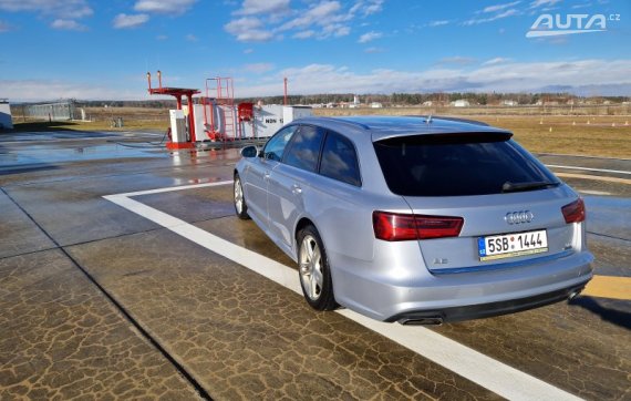 Audi A6 Avant 3.0TDi Quattro Bi-Turbo 235kW (320k), vzduch. podvozek + head-up + topení 2016 stříbrná metalíza