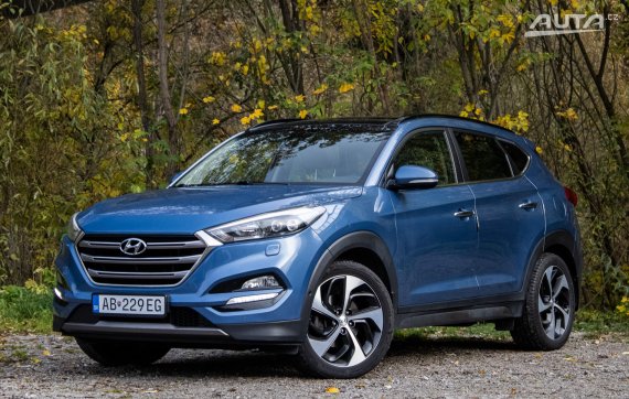 Hyundai Tucson 1.6 T-GDi 4x4 A/T, 130kW (2016) / AJ NA SPLÁTKY / PROTIÚČET / 2016 - hlavní pohled