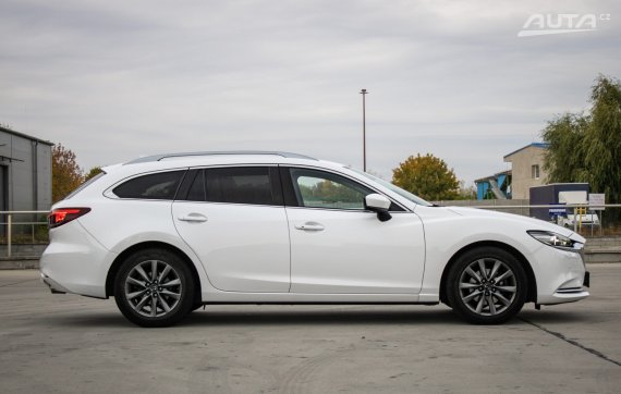 Mazda 6 Combi (Wagon) 6 2.0 Skyactiv-G145, 107kW, A6 / AJ NA SPLÁTKY / PROTIÚČET / 2021 bílá