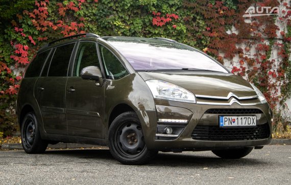Citroën C4 Grand Picasso 1.6 HDi / 82kW / M5 / ZÁRUKA / AJ NA SPLÁTKY / PROTIÚČET 2012 hnědá