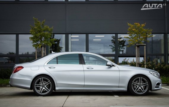 Mercedes-Benz S 350d 4MATIC LONG 2014 stříbrná metalíza
