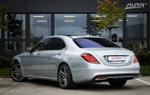 Mercedes-Benz S 350d 4MATIC LONG 2014 stříbrná metalíza