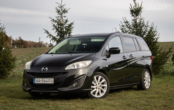 Mazda 5 2.0 110kW, M6, 5d. / AJ NA SPLÁTKY / PROTIÚČET / 2010 - hlavní pohled