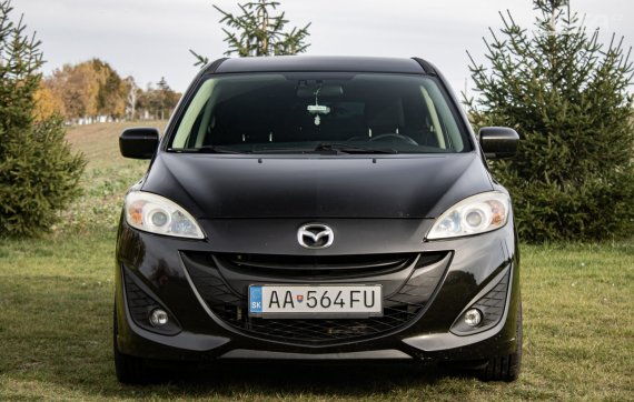 Mazda 5 2.0 110kW, M6, 5d. / AJ NA SPLÁTKY / PROTIÚČET / 2010 černá