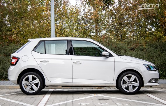 Škoda Fabia 1.0 TSI 110k DSG, 81kW, A7, 5d. / AJ NA SPLÁTKY / PROTIÚČET / 2017 bílá