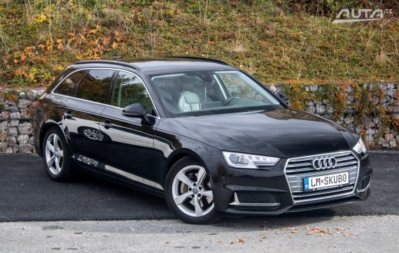 Audi A4 Avant 40 2.0 TDI S tronic / 140kW / A7 / ZÁRUKA / AJ NA SPLÁTKY / PROTIÚČET 2019 černá