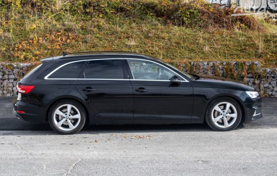 Audi A4 Avant 40 2.0 TDI S tronic / 140kW / A7 / ZÁRUKA / AJ NA SPLÁTKY / PROTIÚČET 2019 černá