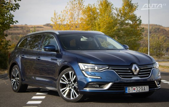 Renault Talisman Grandtour Initiale PARIS 165kw / NOVÝ MOTOR / 2019 modrá