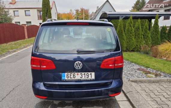 VW Touran - CNG 2011 modrá