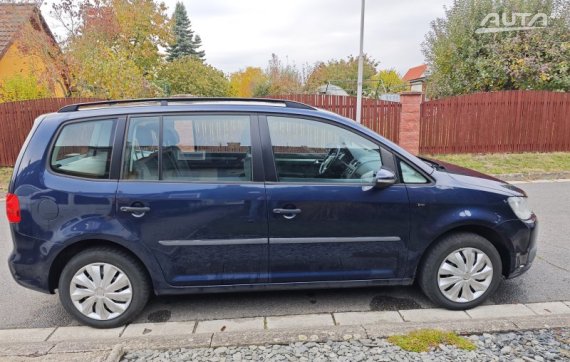 VW Touran - CNG 2011 modrá