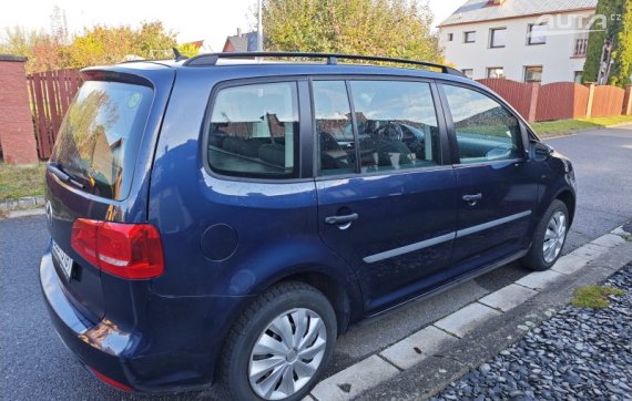 VW Touran - CNG 2011 modrá