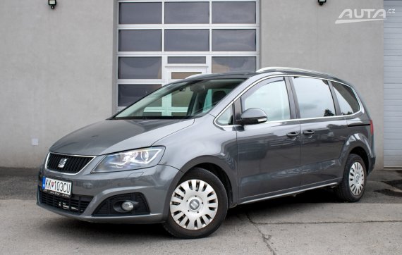 Seat Alhambra 2.0 TDI Style / 103kW / M6 / ZÁRUKA / AJ NA SPLÁTKY / PROTIÚČET 2011 - hlavní pohled