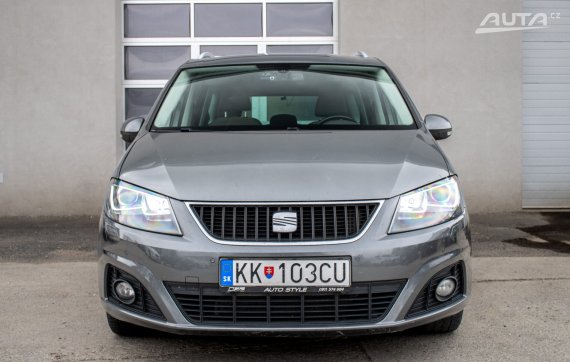 Seat Alhambra 2.0 TDI Style / 103kW / M6 / ZÁRUKA / AJ NA SPLÁTKY / PROTIÚČET 2011 šedá
