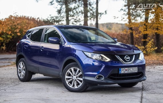 Nissan Qashqai 1.6 dCi 96kW MT/6 2014 / AJ NA SPLÁTKY / PROTIÚČET 2014 modrá