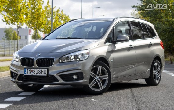 BMW Rad 2 Gran Tourer 218d Sport Line F46 / 110kW / A8 / ZÁRUKA / AJ NA SPLÁTKY / PROTIÚČET 2019 - hlavní pohled