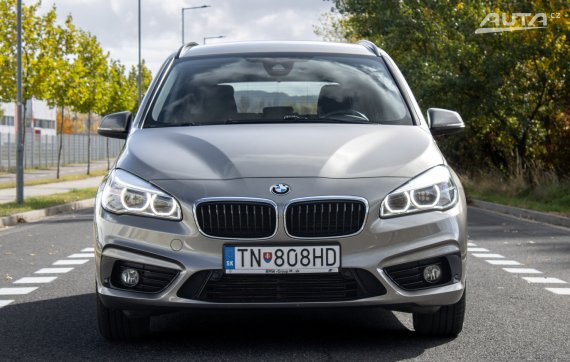 BMW Rad 2 Gran Tourer 218d Sport Line F46 / 110kW / A8 / ZÁRUKA / AJ NA SPLÁTKY / PROTIÚČET 2019 šedá