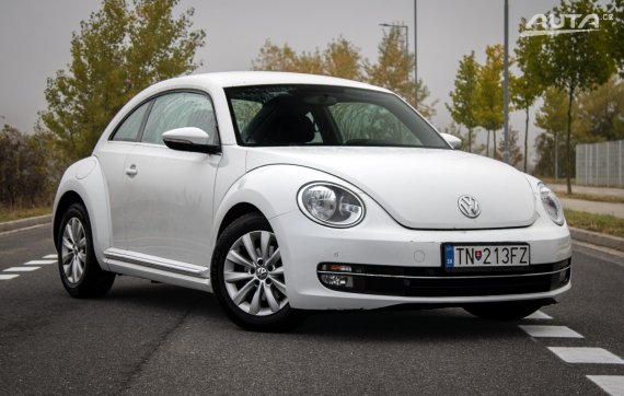 Volkswagen Beetle 1.6 TDI, 77kW, M6, 3d. / AJ NA SPLÁTKY / PROTIÚČET / 2014 bílá
