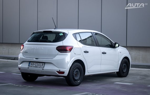 Dacia Sandero 1.0 TCe ECO-G, 67kW, M5, 5d. / AJ NA SPLÁTKY / PROTIÚČET / 2024 bílá