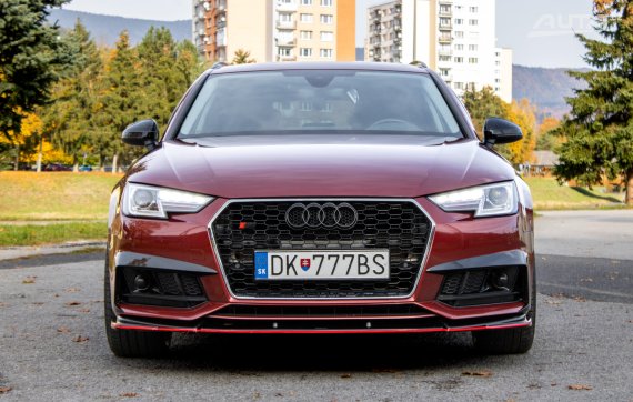 Audi A4 Avant 40 2.0 TDI quattro S tronic / 140kW / A7 / ZÁRUKA / AJ NA SPLÁTKY / PROTIÚČET 2019 červená