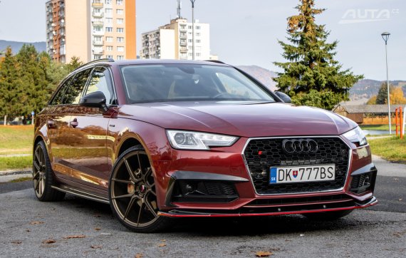 Audi A4 Avant 40 2.0 TDI quattro S tronic / 140kW / A7 / ZÁRUKA / AJ NA SPLÁTKY / PROTIÚČET 2019 červená