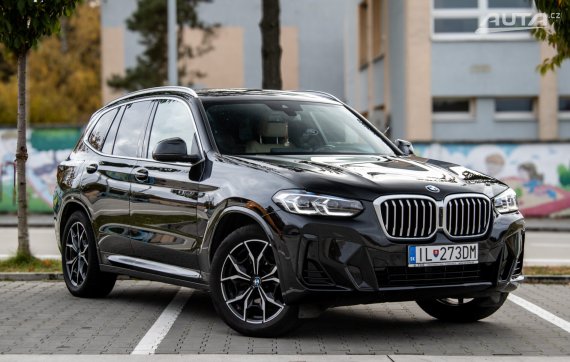 BMW X3 xDrive20d M-Sport 2022 černá
