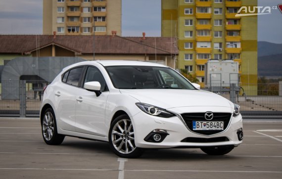 Mazda 3 2.0 Skyactiv -G165 Attraction, 121kW, M6, 5d. / AJ NA SPLÁTKY / PROTIÚČET / 2014 bílá