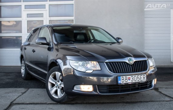 Škoda Superb 2.0 TDI Elegance / 125kW / M6 / AJ NA SPLÁTKY / PROTIÚČET 2010 hnědá