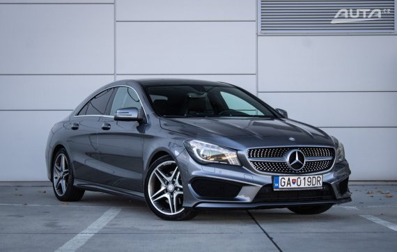 Mercedes-Benz CLA Kupé 220 CDI AMG LINE, 125kW, A7, 4d. / AJ NA SPLÁTKY / PROtiÚČET / 2013 šedá