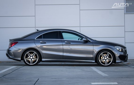 Mercedes-Benz CLA Kupé 220 CDI AMG LINE, 125kW, A7, 4d. / AJ NA SPLÁTKY / PROtiÚČET / 2013 šedá