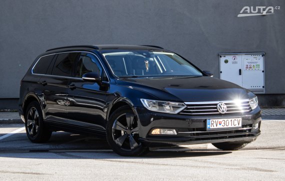 Volkswagen Passat Variant 2.0 TDI DSG, 110kW (2017) / AJ NA SPLÁTKY / PROTIÚČET / 2017 černá
