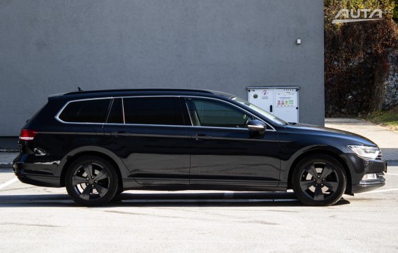 Volkswagen Passat Variant 2.0 TDI DSG, 110kW (2017) / AJ NA SPLÁTKY / PROTIÚČET / 2017 černá
