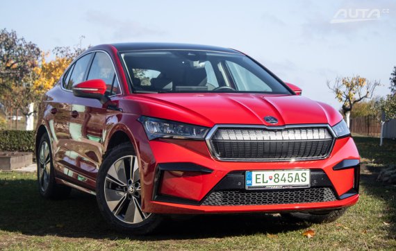 Škoda Enyaq Coupé iV 60 Loft / 132kW / CVT / ZÁRUKA / AJ NA SPLÁTKY / PROTIÚČET 2023 červená