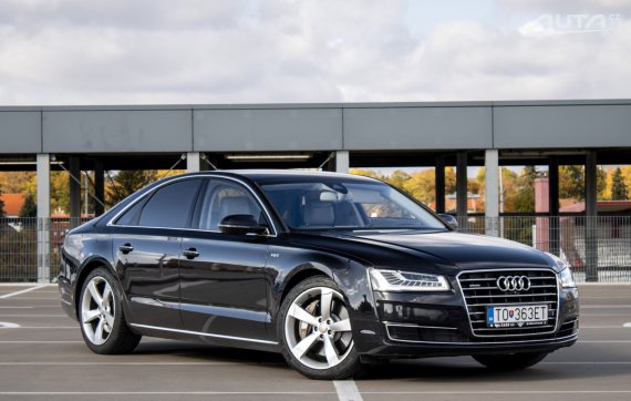 Audi A8 4.2 TDI V8 quattro tiptronic / 283kW / A8 / ZÁRUKA / AJ NA SPLÁTKY / PROTIÚČET 2014 černá
