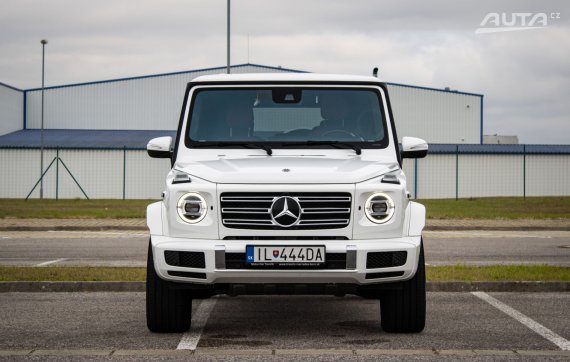 Mercedes-Benz G trieda 350d 2019 bílá