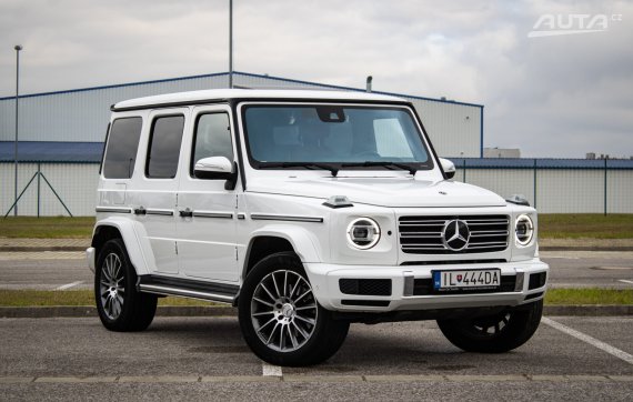 Mercedes-Benz G trieda 350d 2019 bílá