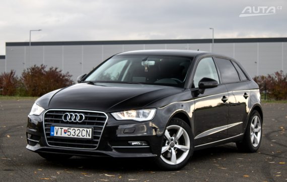 Audi A3 Sportback 1.6 TDI S tronic / 81kW / A7 / ZÁRUKA / AJ NA SPLÁTKY / PROTIÚČET 2015 - hlavní pohled
