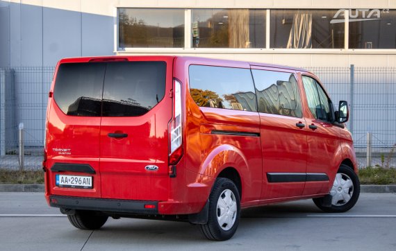 Ford Transit Custom 2.0 TDCi EcoBlue Trend / 96kW / A6 / ZÁRUKA / AJ NA SPLÁTKY / PROTIÚČET 2023 červená