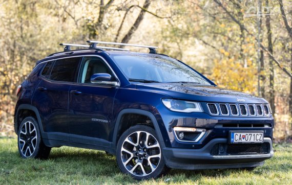 Jeep Compass 2.0L MJet 4WD 103kW AT/9 2017 / AJ NA SPLÁTKY / PROTIÚČET 2017 modrá