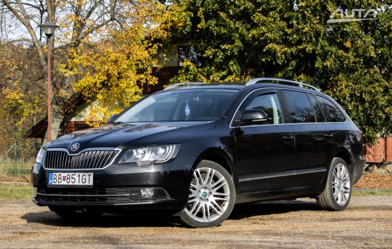 Škoda Superb Combi 2.0 TDI, 103kW (2014) / AJ NA SPLÁTKY / PROTIÚČET / 2014 - hlavní pohled