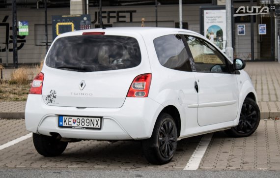 Renault Twingo 1.2 55kW (2009) / AJ NA SPLÁTKY / PROTIÚČET / 2009 bílá