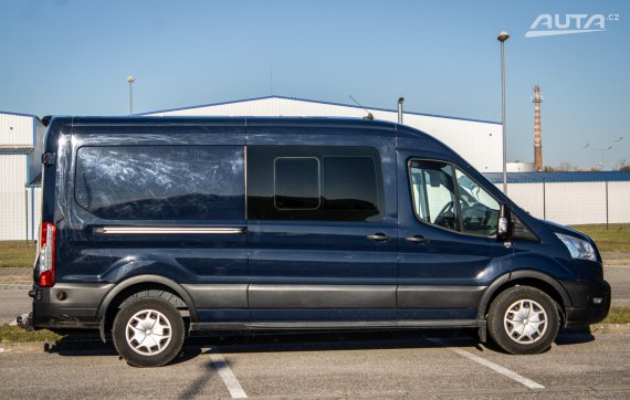 Ford Transit 2.0 TDCi L3H2, 6-miestne 2021 modrá