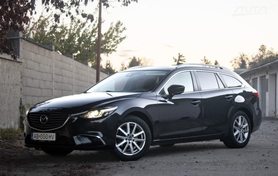 Mazda 6 Combi (Wagon) 2.2 Skyactiv-D150 / 110kW / M6 / ZÁRUKA / AJ NA SPLÁTKY / PROTIÚČET 2018 - hlavní pohled