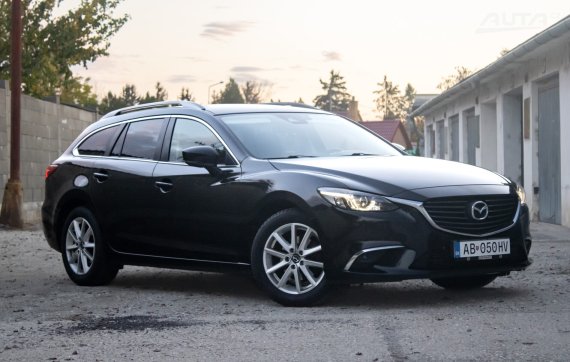 Mazda 6 Combi (Wagon) 2.2 Skyactiv-D150 / 110kW / M6 / ZÁRUKA / AJ NA SPLÁTKY / PROTIÚČET 2018 černá