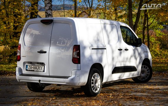 Opel Combo 1.5 CDTI, 96 kW, A8, 3-miestne / AJ NA SPLÁTKY / PROTIÚČET / 2025 bílá
