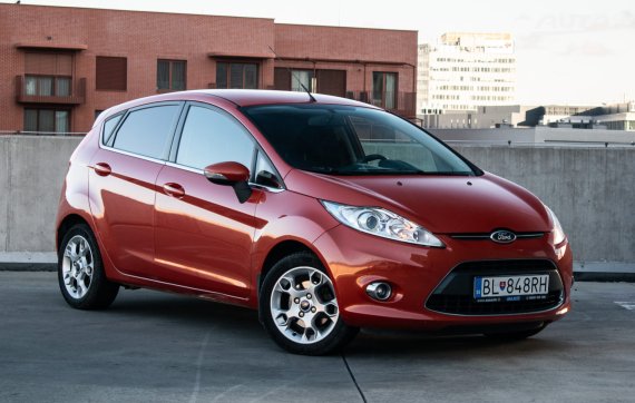 Ford Fiesta 1.25 Duratec, 60kW (2012) / AJ NA SPLÁTKY / PROTIÚČET / 2012 oranžová